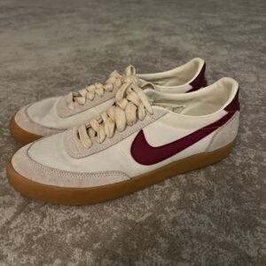 Nike Killshot Vulc Mens 8.5 Sail Team Red Gum Yellow Shoes J Crew AQ4133-100